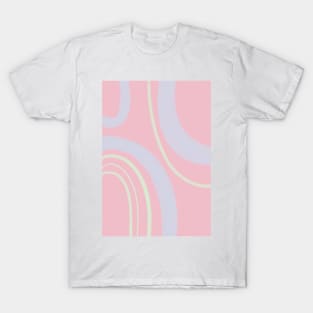 Pink and purple abstract painting T-Shirt